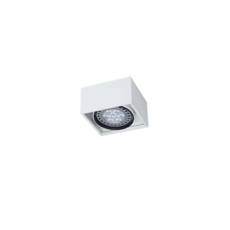 Box plafón de techo 1 luz